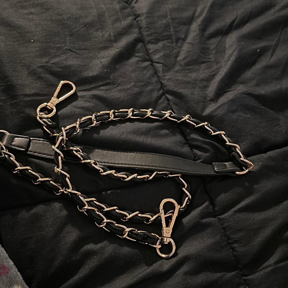 Gold and Gun metal Chain for any bag.